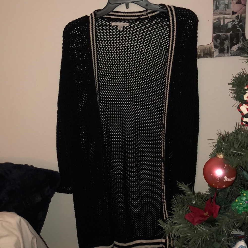 AE long knit cardigan